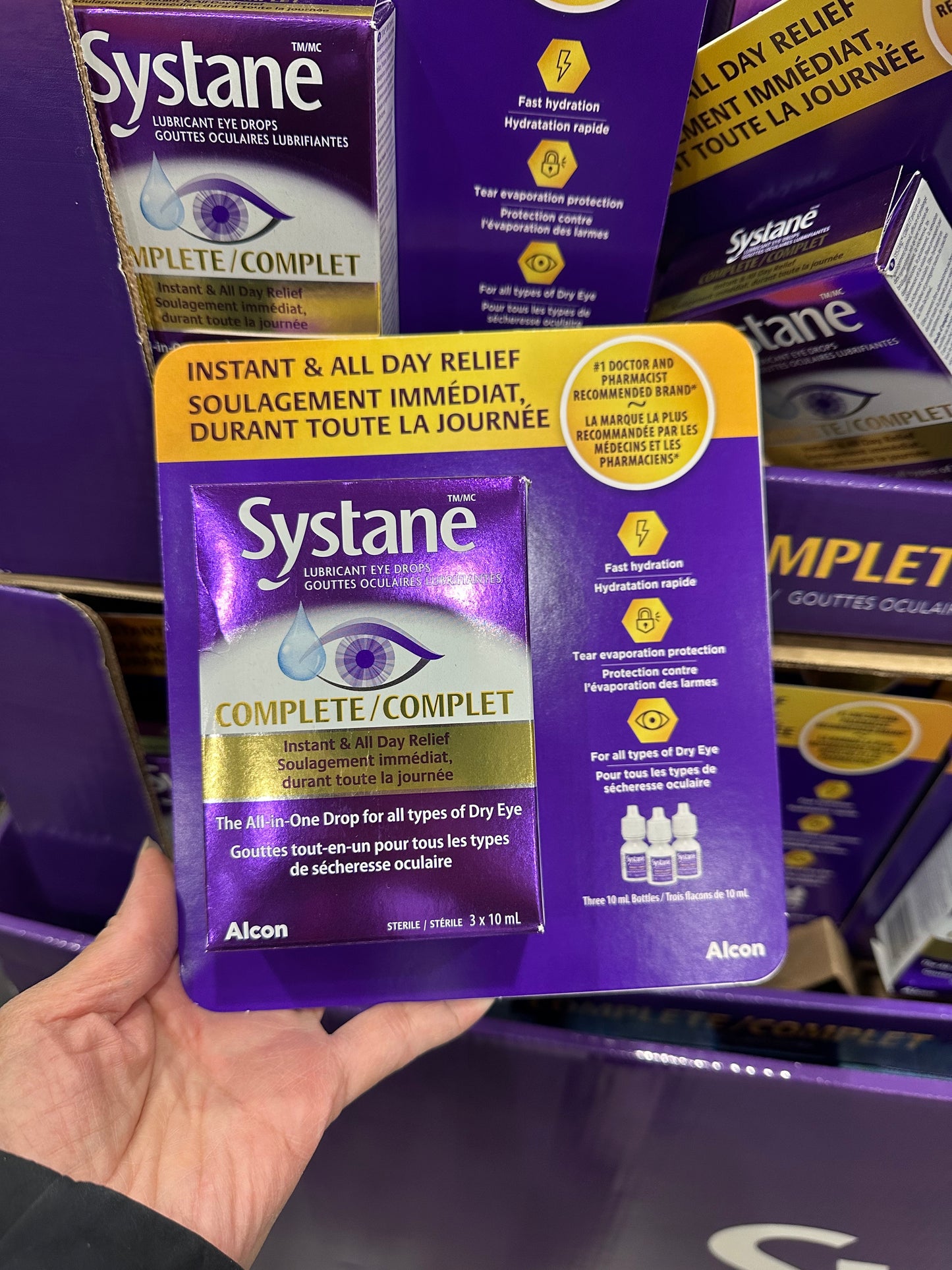 Systane Complete 潤滑眼藥水 3x10ml